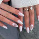 white nails