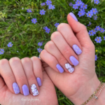 Lilac nails