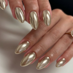 gold nails