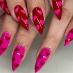 valentine nails