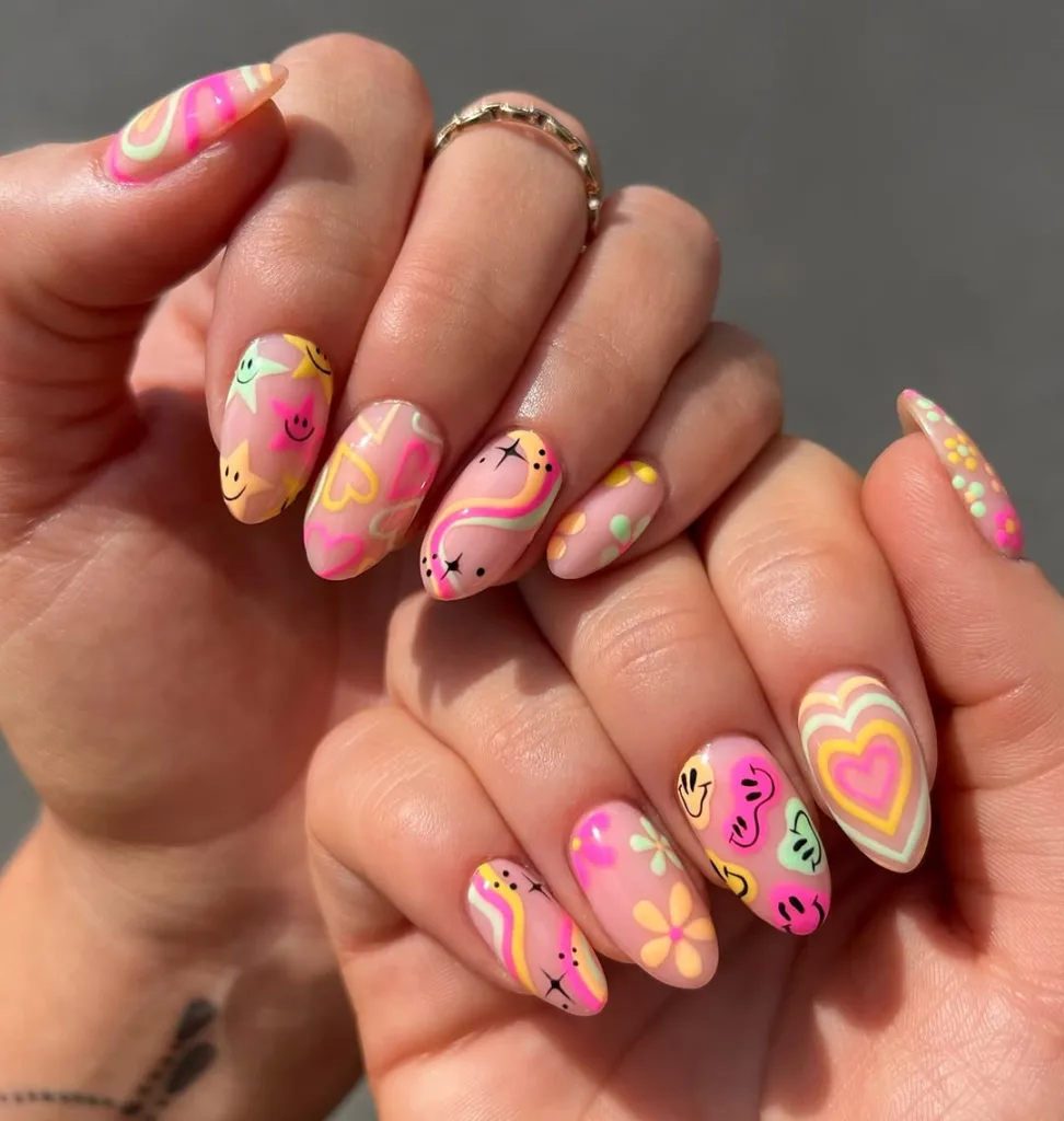 Y2K Aesthetic Spring Nails