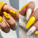 yellow nails