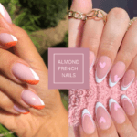 Almond French Nails