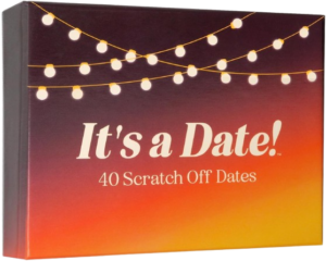  A fun 40-card scratch-off date idea set for couples.