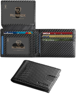 Elegant and functional slim leather wallet for daily essentials.