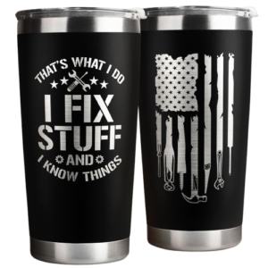 Durable and lightweight tumbler, perfect for gym or outdoor use.